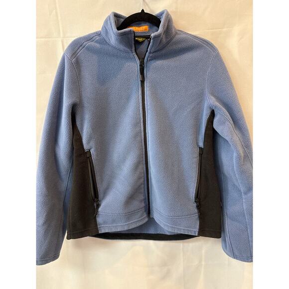Women’s Eddie Bauer Blue Fleece Jacket Sz M - Picture 1 of 3